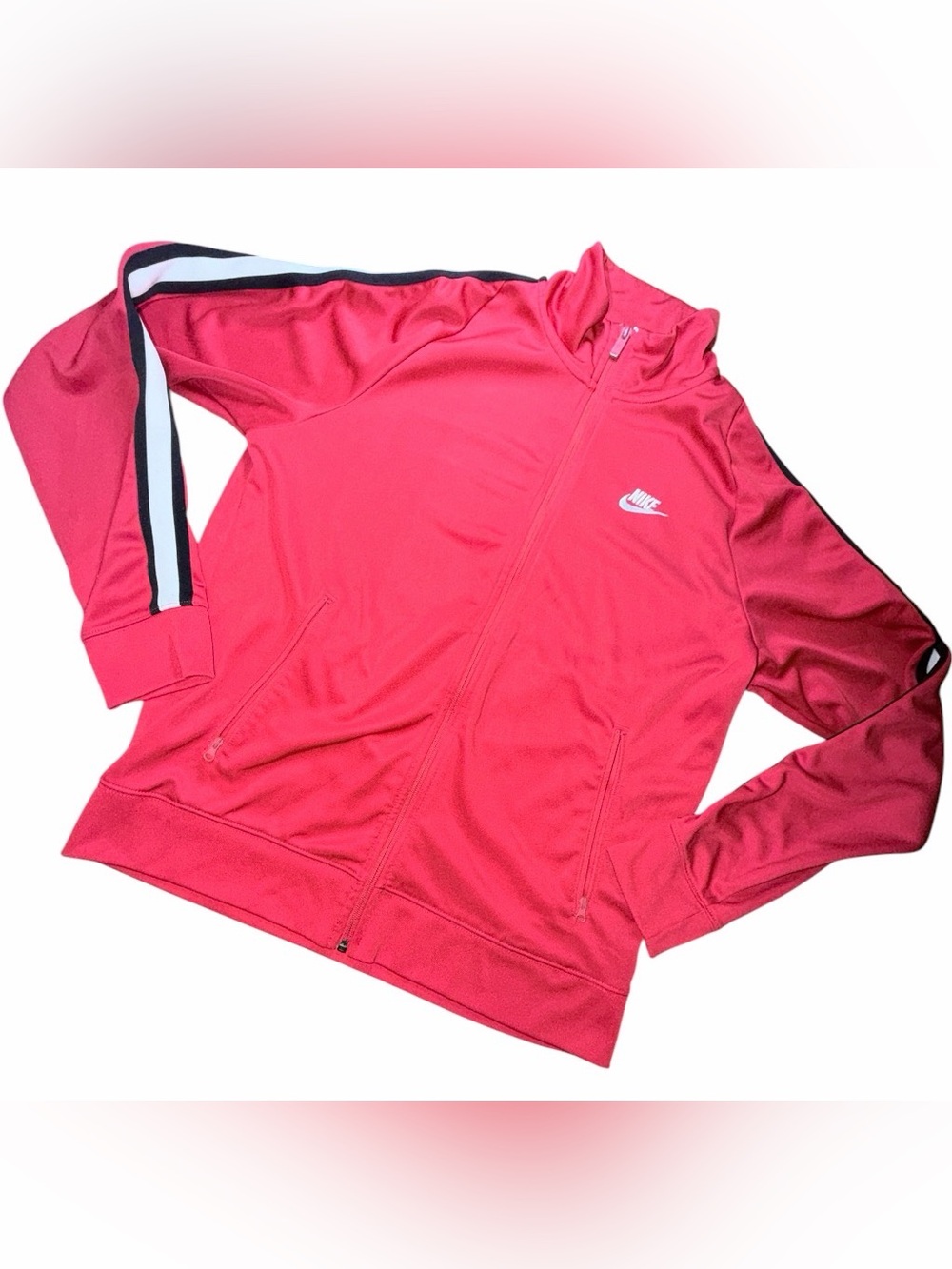🔥 Nike Men’s Sportswear Zip Up Fleece Windbreaker Jacket Size M 🔥